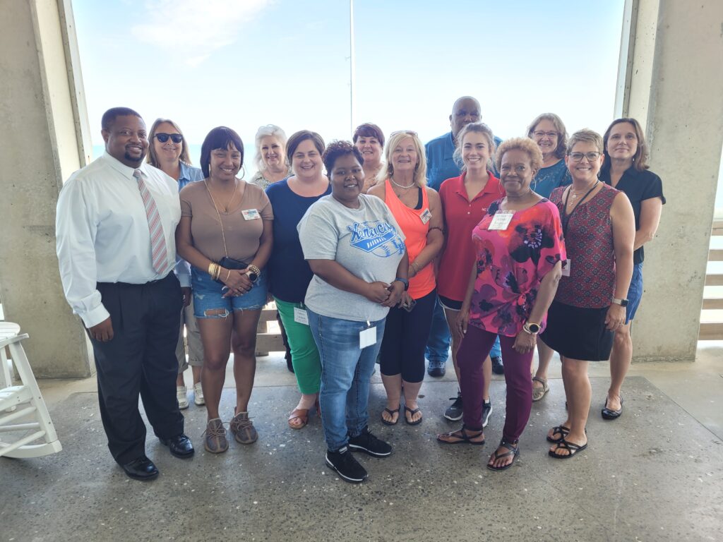 southeast district members 2022 state meeting in Kitty Hawk