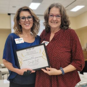 Christie Bell and Roben Jarret